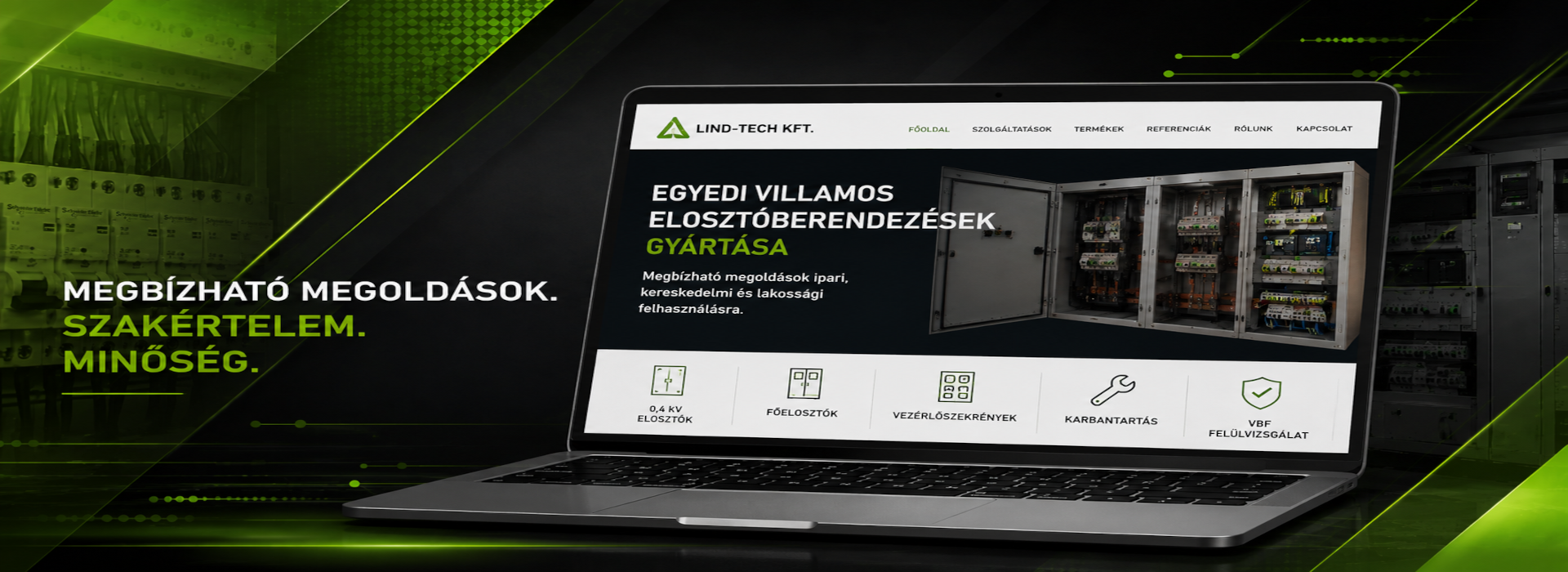Lind-Tech Villamossági Kft. Az Ön villamos elosztóberendezés-gyártója.